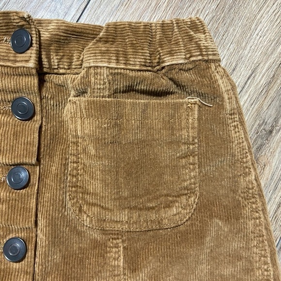BRANDY Melville Button Front Corduroy Mini Skirt OS - Picture 4 of 10